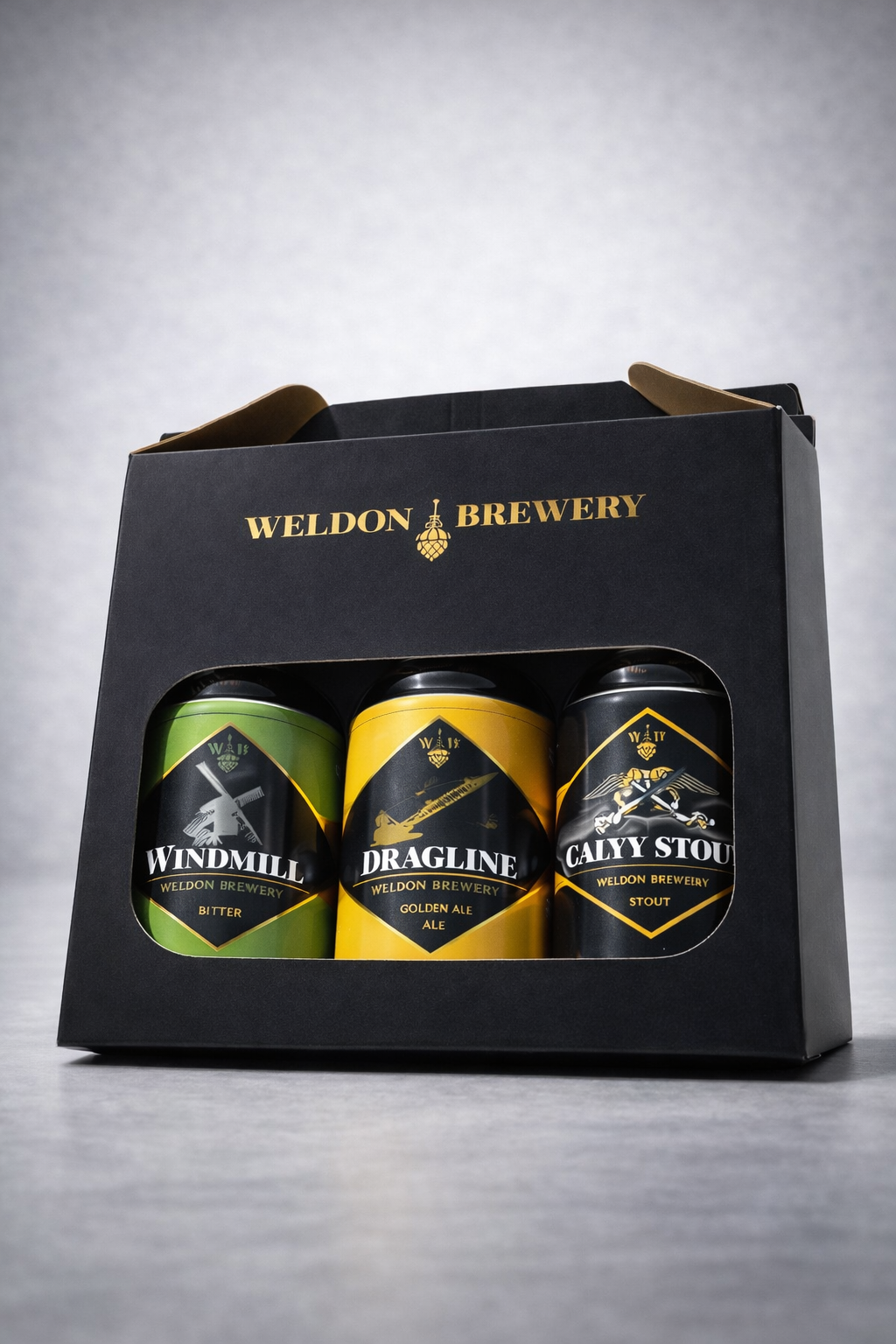 Wooden Craft Beer Box – 3 Bottles
